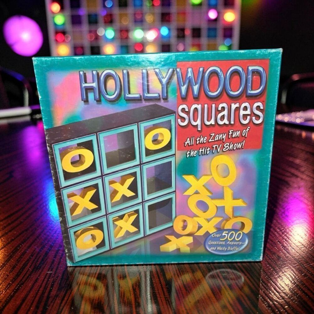 Vintage 1999 Hollywood Squares Game by Parker Brothers from TV Show